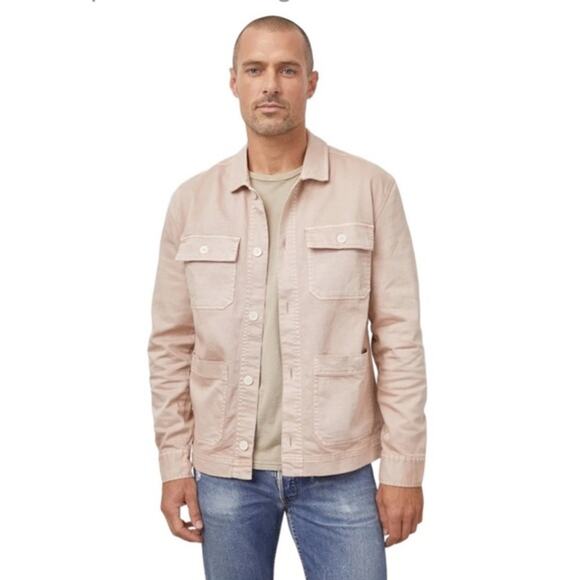 NWT RAILS Mens Franklin Cotton‎ Blend Shirt Jacket In Desert Rose. - Picture 1 of 8